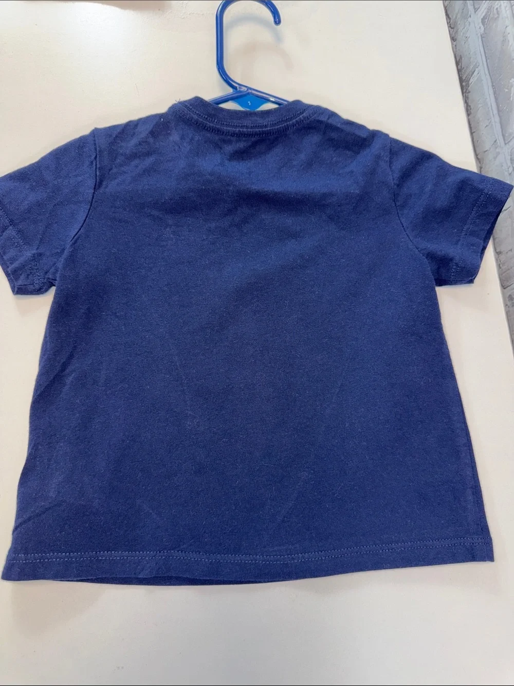 Polo by Ralph Lauren Navy Short-Sleeve Baby Tee with Red Pony